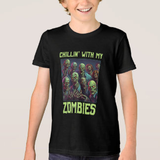 Funny Chillin med min Zombies T Shirt