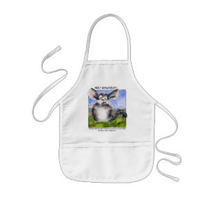 Funny Chinchilla Stressar Cooks Apron Barnförkläde
