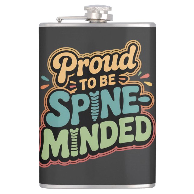 Funny Chiropractor Gift Spine Health Quote Fickplunta (Framsidan)