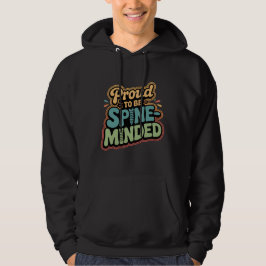 Funny Chiropractor Gift Spine Health Quote Hoodie