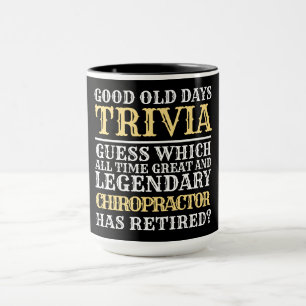 Funny Chiropractor Legendary Pension Mugg