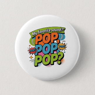 Funny Chiropractor Pop Ljud Gift Knapp