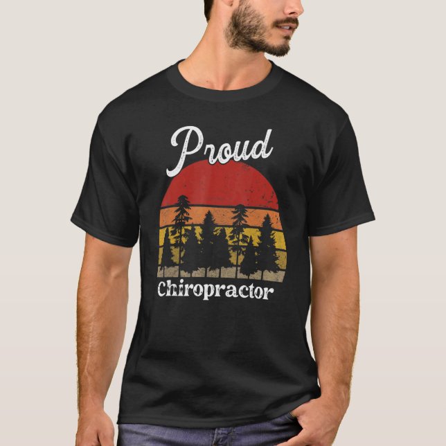 Funny Chiropractor Shirts Job Title Professions_1 T Shirt (Framsida)
