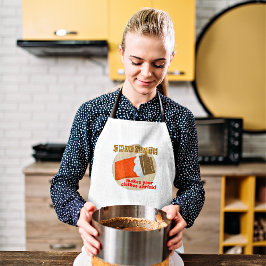 Funny Chocolate Apron Förkläde