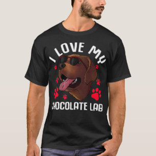 Funny Chocolate Labrador Retriever Gift Manar Lab T Shirt