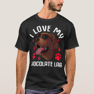 Funny Chocolate Labrador Retriever Gift Manar Lab T Shirt