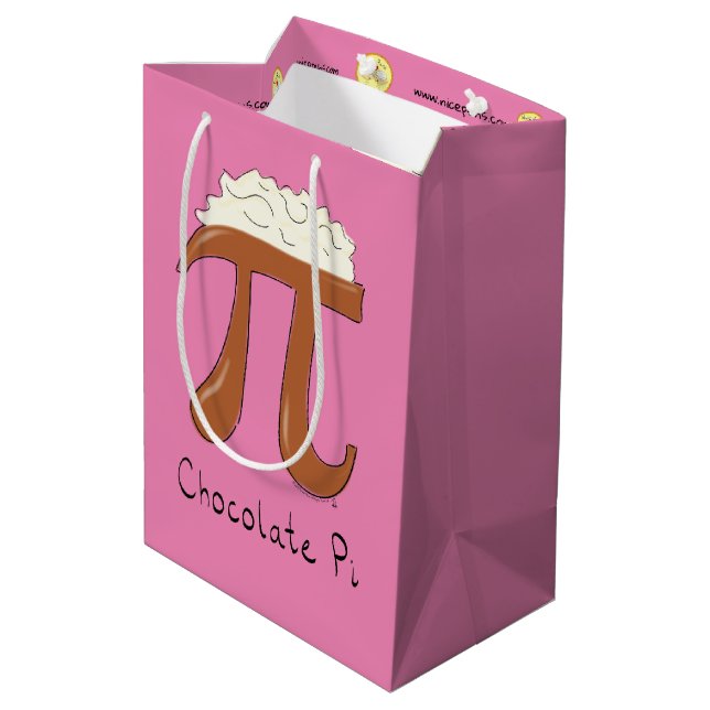 Funny Chocolate Pi Symbol Math Teacher (Baksidan Vinklad)