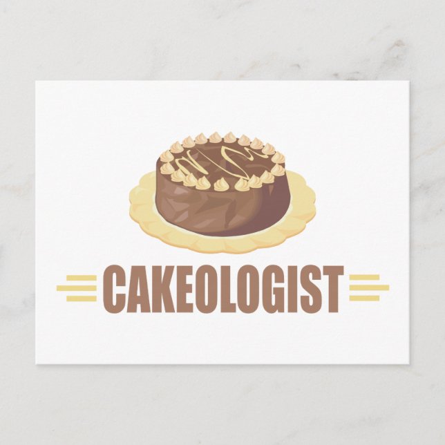 Funny chokladkaka vykort (Framsida)