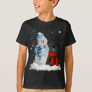 Funny Chow Chow jul jul Snögubbe jul Pajama T Shirt