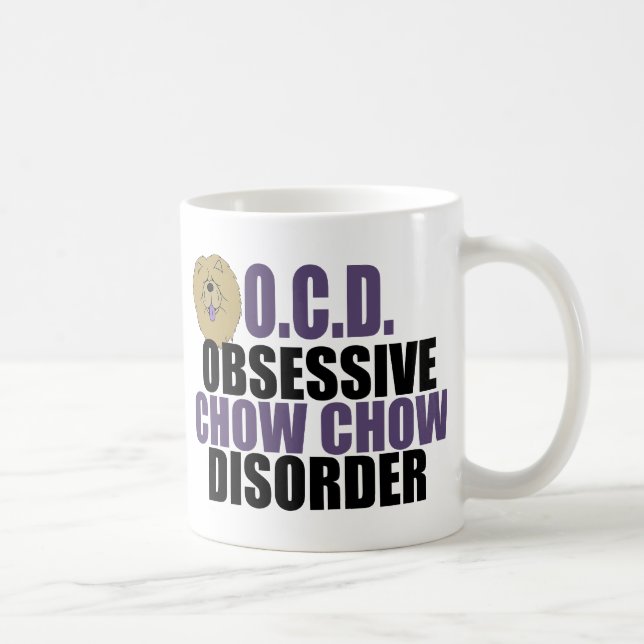 Funny Chow Chow Kaffemugg (Höger)