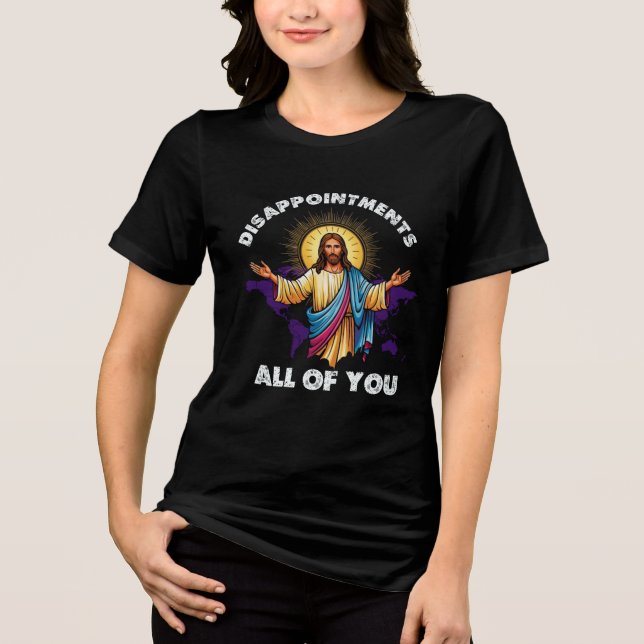 Funny Christian T-shirt | Jesus Meme (Framsida)