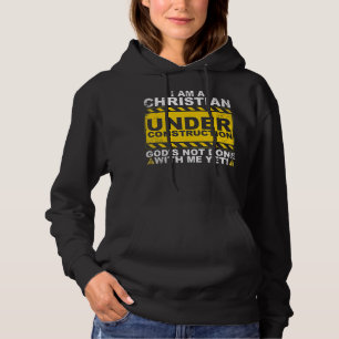 Funny Christian under Construction Gift Catholik M T Shirt