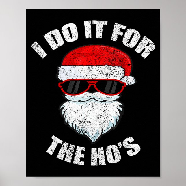 Funny Christmas Adult Naughty Dirty Pajama, Ho Pj, Poster (Framsidan)