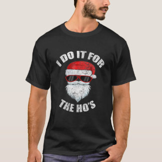 Funny Christmas Adult Naughty Dirty Pajama Ho Pj T Shirt