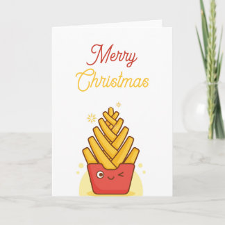 Funny Christmas Card  Folded Greeting Card Kort