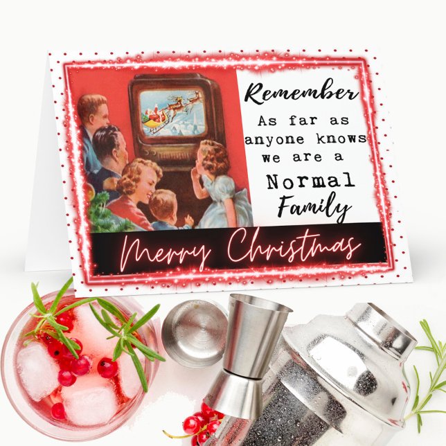 Funny Christmas Card Her Woman Best Friend Sassy Tack Kort (Skapare uppladdad)