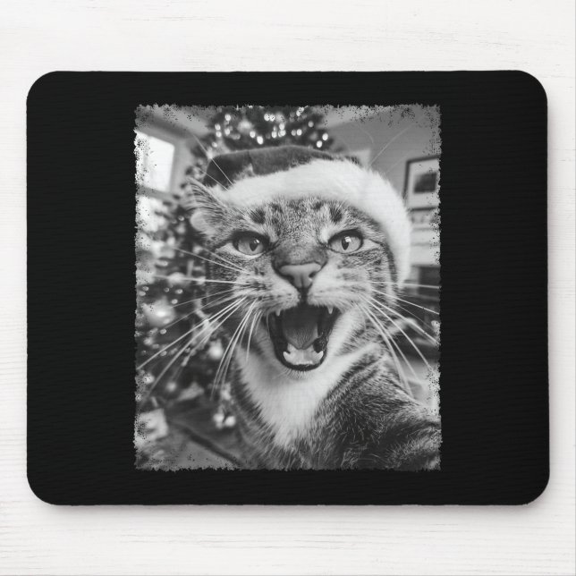 Funny Christmas Cat Selfie  Musmatta (Framsidan)
