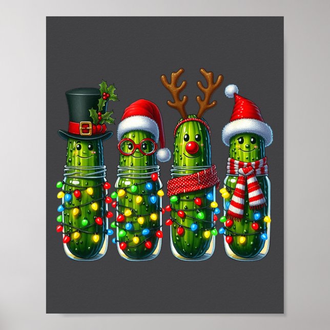 Funny Christmas Ckles Holiday Lights  Poster (Framsidan)