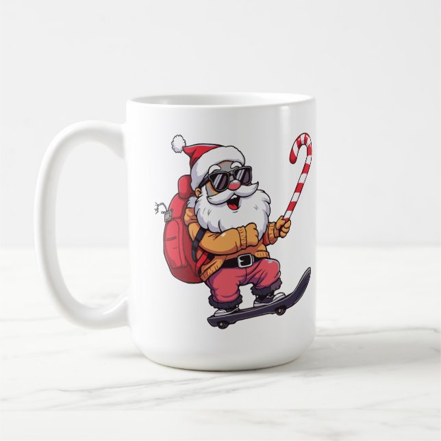 Funny Christmas Coffee Cup Gift Kaffemugg (Vänster)