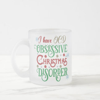 Funny Christmas Cup with Merry Christmas Message Frostad Glasmugg