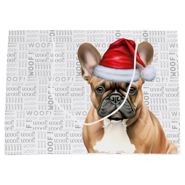 Funny Christmas Dog Frenchie Lover Holiday (Framsidan)