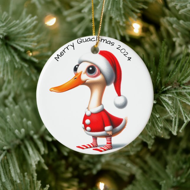Funny Christmas Duck Ornament (Träd)