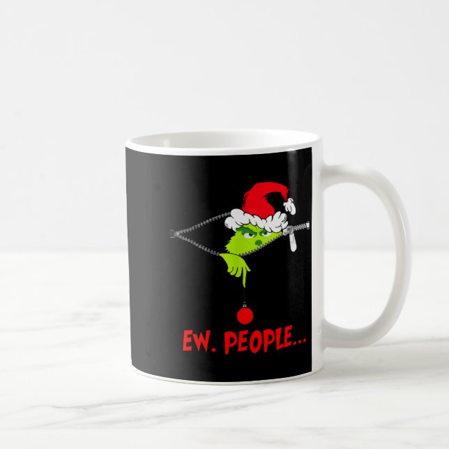 Funny Christmas Ew People Men Women Kid Boys Girls Kaffemugg (Höger)