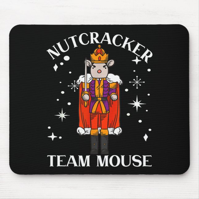 Funny Christmas Family Dance Team Mouse Nutcracker Musmatta (Framsidan)