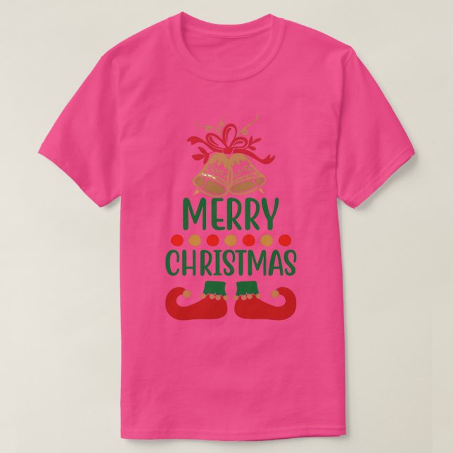 funny christmas gifts Merry Christmas  (8) T Shirt (Design framsida)