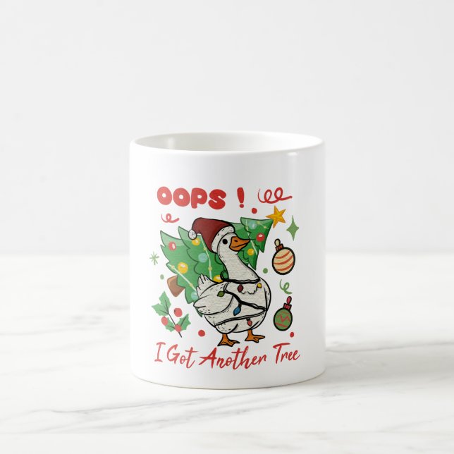 Funny Christmas Goose Mug – Oops Kaffemugg (Center)