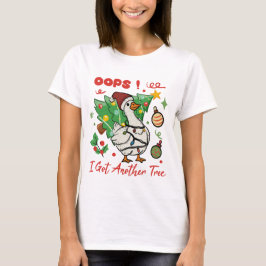 Funny Christmas Goose T-Shirt – Oops