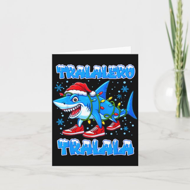 Funny Christmas Italian Brain Rot For Men Women Bo Kort (Framsida)