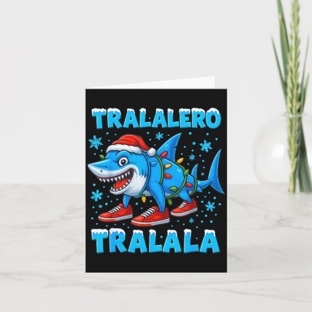 Funny Christmas Italian Brain Rot For Men Women Bo Kort (Framsida)