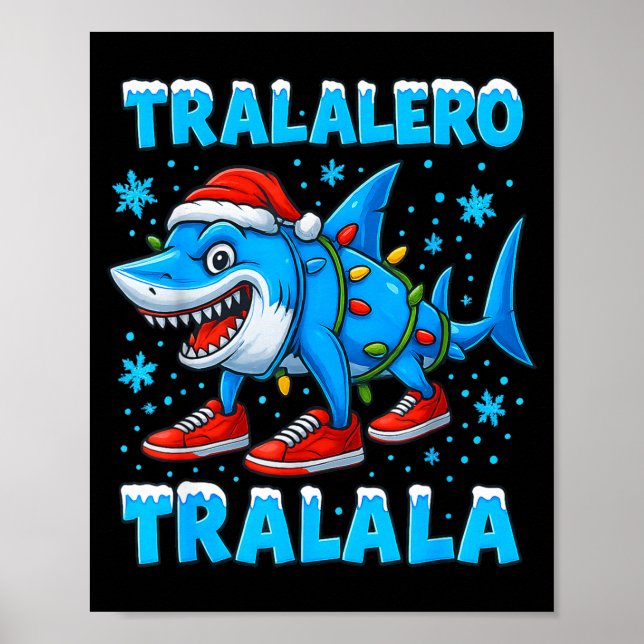 Funny Christmas Italian Brain Rot For Men Women Bo Poster (Framsidan)