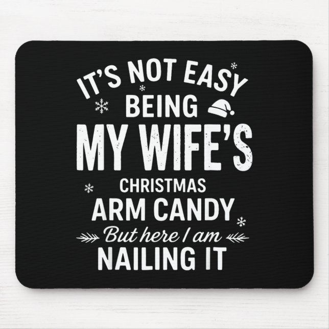Funny Christmas It's Not Easy Being My Wife's Arm  Musmatta (Framsidan)