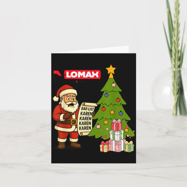 Funny Christmas  Kort (Framsida)