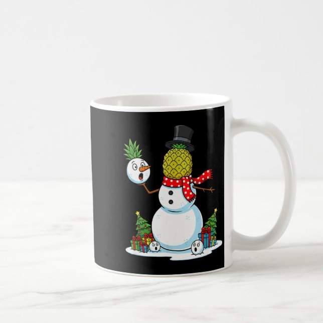 Funny Christmas Ne Snowman Xmas Mens Womens Kids  Kaffemugg (Höger)