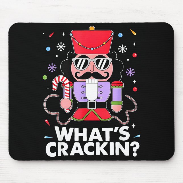 Funny Christmas Nutcracker Men Kids Teen Boys What Musmatta (Framsidan)