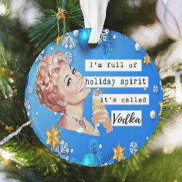 Funny Christmas Ornament Retro Best Friend Spirit