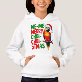 FUNNY CHRISTMAS PARROT T SHIRT