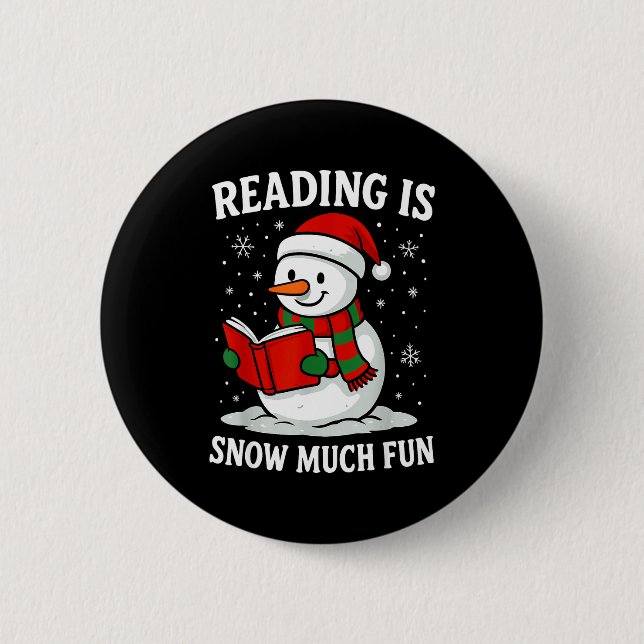 Funny Christmas Reading Is Snow Much Snowman Book  Knapp (Framsida)