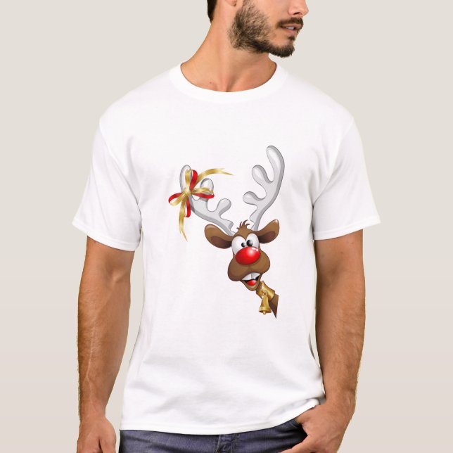 Funny christmas rener t shirt (Framsida)