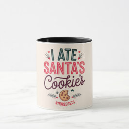 Funny Christmas Santa's Cookie Coffee Mug Mugg