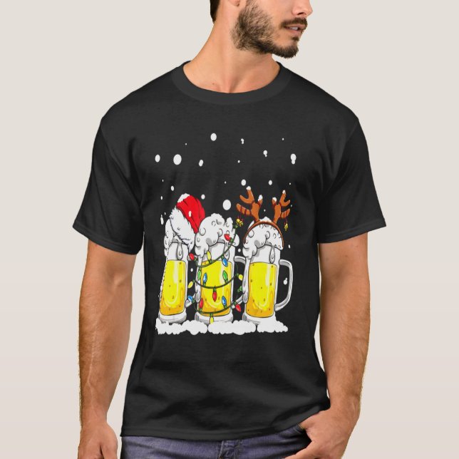 FUNNY CHRISTMAS SHIRT. NÖTKÖTT, INTE SOM HJORT T SHIRT (Framsida)