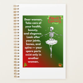 Funny Christmas Skeleton Wishes for woman Holiday 