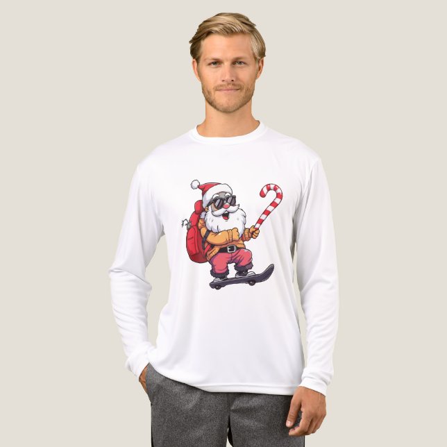 Funny Christmas Streetwear Outfit T Shirt (Hel framsida)