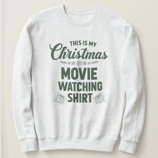Funny Christmas Sweatshirt for Adults T Shirt (Design framsida)