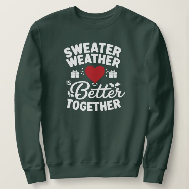Funny Christmas Sweatshirt for Adults T Shirt (Design framsida)