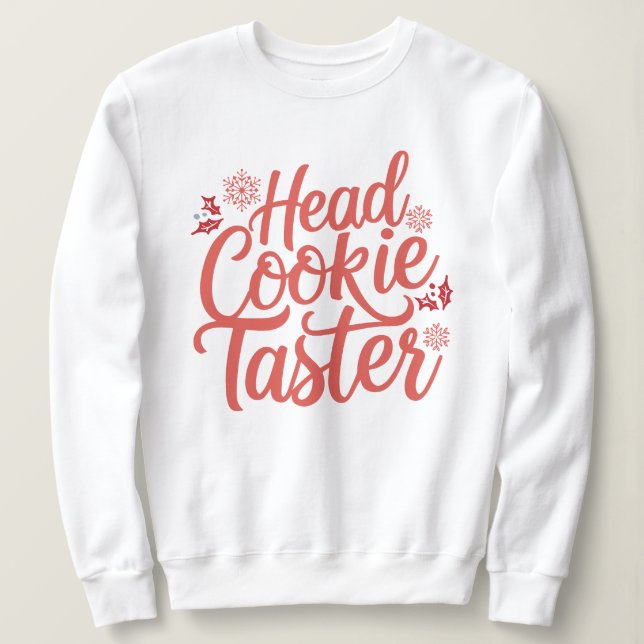 Funny Christmas Sweatshirt for Adults T Shirt (Design framsida)