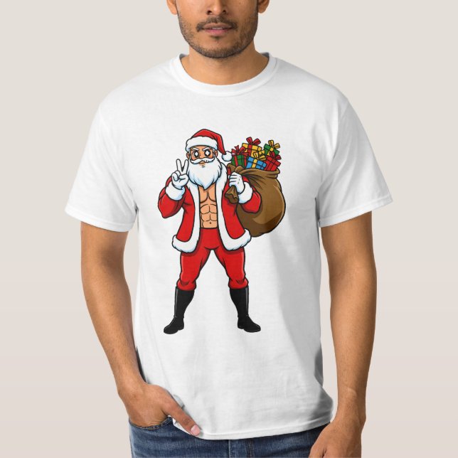 Funny Christmas T Shirt (Framsida)